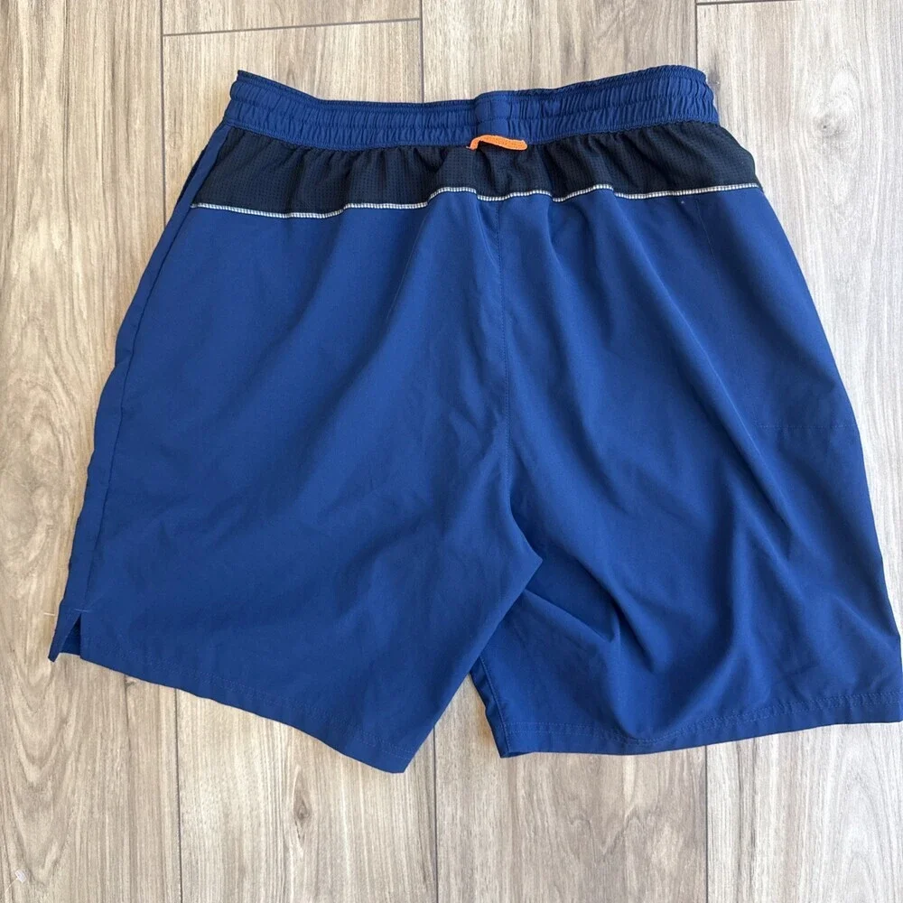Bonobos Shorts Mens Size 32 Dark Blue Nylon Drawstring Linerless 7